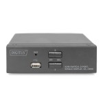 Digitus kvm switch 2x1 hdmi 2-port single display 4k/30hz freesync