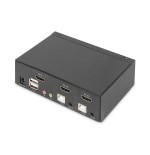 Digitus kvm switch 2x1 hdmi 2-port single display 4k/30hz freesync