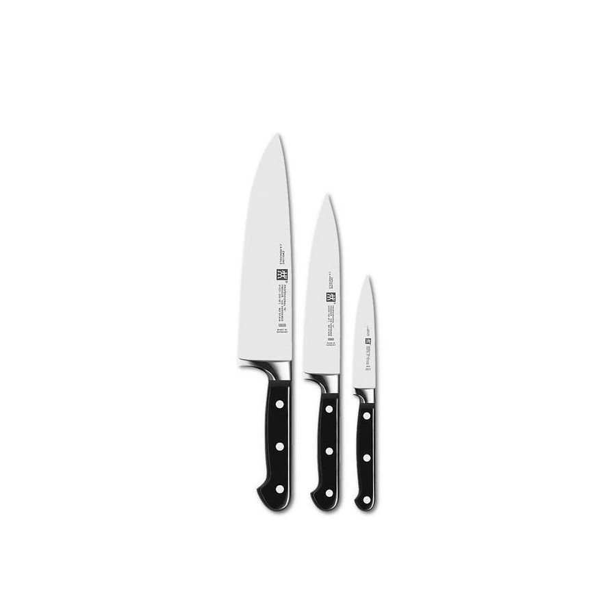 Juego de cuchillos zwilling, 3 pzs professional s