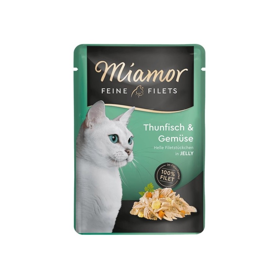 Miamor feine filets de atún con verduras 100g
