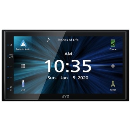 Jvc kw-m560bt car media receiver black 200 w bluetooth