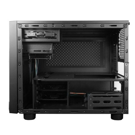 Caja pc chieftec caja gaming series / matx minitower, ci-02b-op, sin fuente, negro 2xusb3.0/1xusb2.0