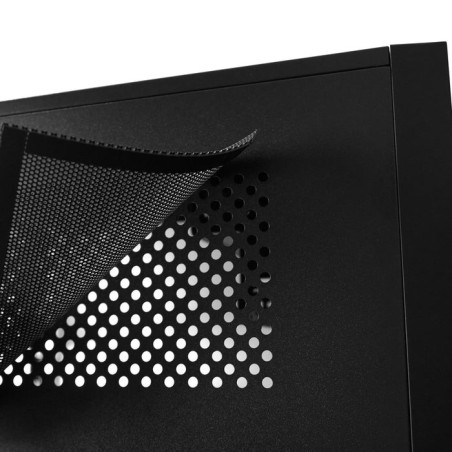 Caja pc chieftec caja gaming series / matx minitower, ci-02b-op, sin fuente, negro 2xusb3.0/1xusb2.0