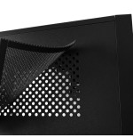 Caja pc chieftec caja gaming series / matx minitower, ci-02b-op, sin fuente, negro 2xusb3.0/1xusb2.0