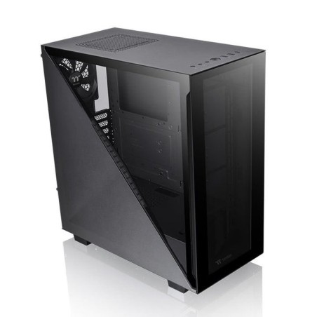 Caja pc thermaltake divider 300 tg midi tower negro retail
