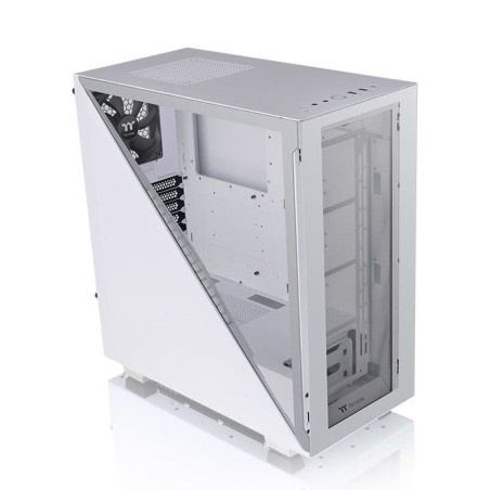 Caja pc thermaltake divider 300 tg midi tower "snow" blanco retail