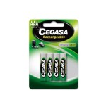 Cegasa pila recargable hr03 800 mah 1 2v bl.4 uds