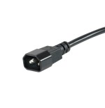 Regleta alimentacion rack 19 1u 8 tomas con interruptor cable iec 14 especial sai