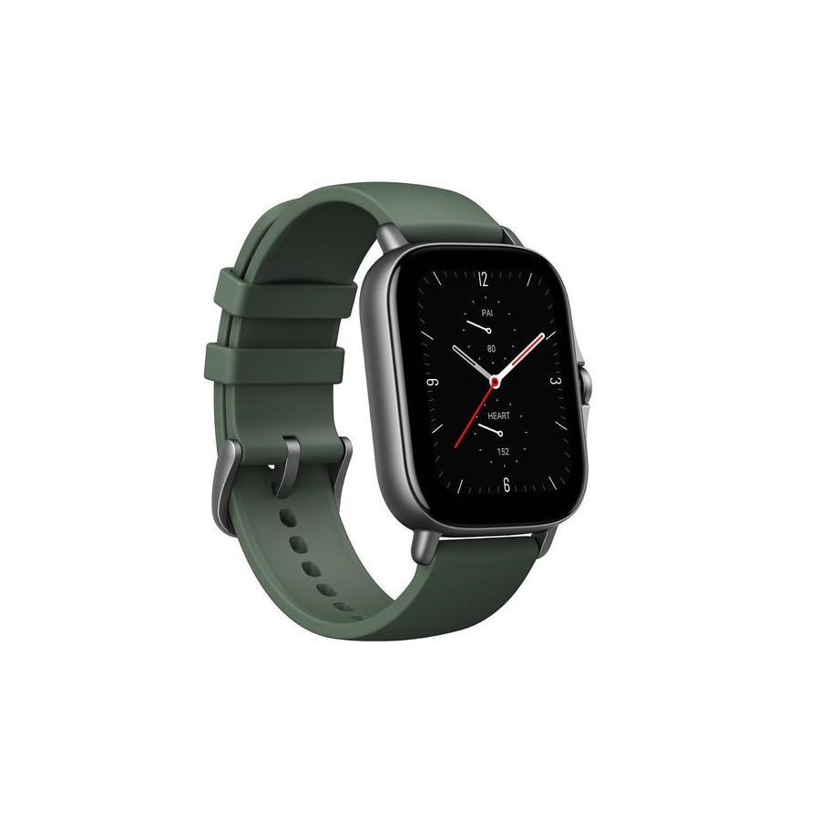 Smartwatch huami amazfit gts 2e/ notificaciones/ frecuencia cardíaca/ gps/ verde oscuro