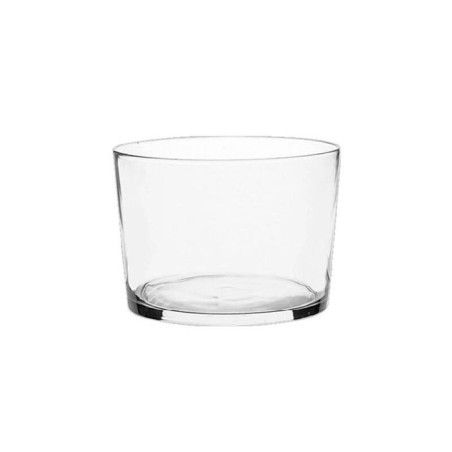 Set 6 vasos de agua de cristal apilables modelo bodega 24cl