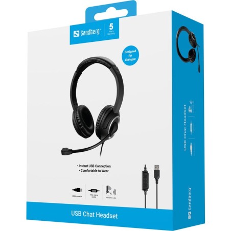Sandberg usb chat headset