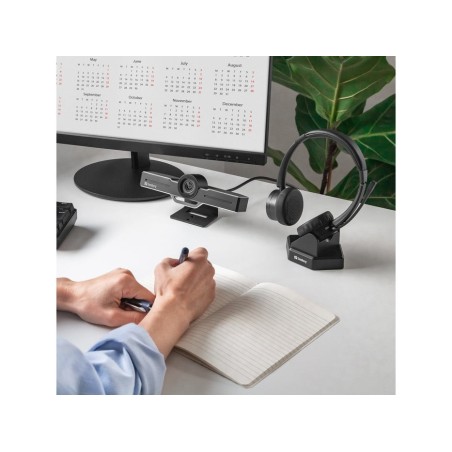 Sandberg bluetooth office headset pro+ - kopfhörer - kopfband - büro/callcenter - schwarz - binaural
