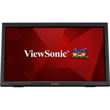 Monitor viewsonic led 21.5  tactil td2223 negro vga/dvi/hdmi/1920x1080/fhd/5ms/75hz/vesa 100x100