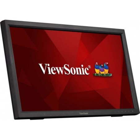 Monitor viewsonic led 21.5  tactil td2223 negro vga/dvi/hdmi/1920x1080/fhd/5ms/75hz/vesa 100x100