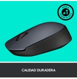 Ratón logitech m170 inalambrico gris 910-004642