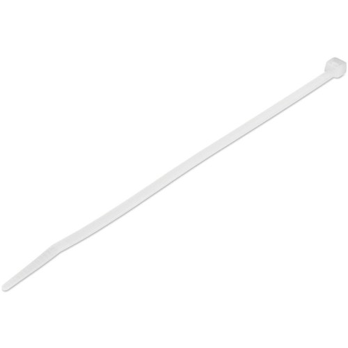 Startech bridas 20cm 4 mm de ancho, 55 mm nylon 1000 - blancas