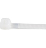 Startech bridas 20cm 4 mm de ancho, 55 mm nylon 1000 - blancas