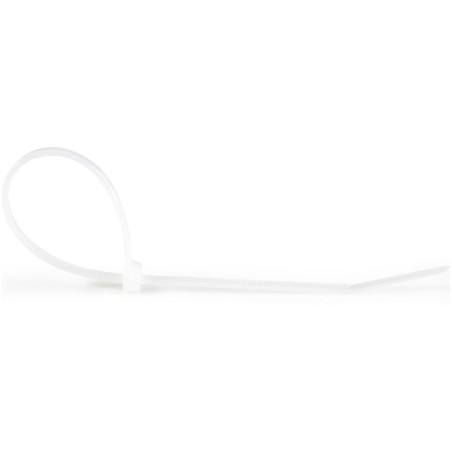 Startech bridas 20cm 4 mm de ancho, 55 mm nylon 1000 - blancas