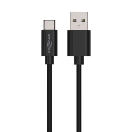 Ansmann cable usb 3.0 a - usbc macho a macho 1m negro