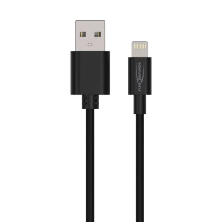 Cable de carga y datos ansmann usb a lightning de 100 cm