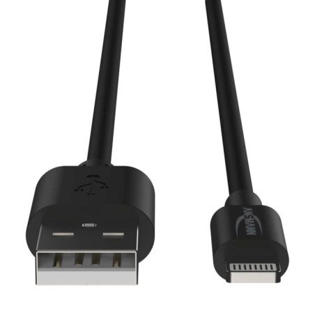 Cable de carga y datos ansmann usb a lightning de 100 cm