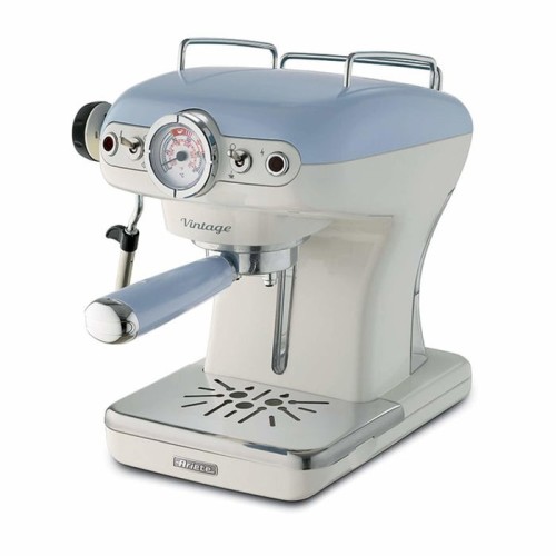 Cafetera espresso ariete vintage, azul