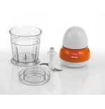 Picadora ariete 1836, 250 l, naranja, blanco, de plástico, acero inoxidable, 160 w, 105 mm