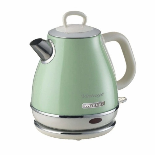 Hervidor de agua ariete vintage 1l, verde