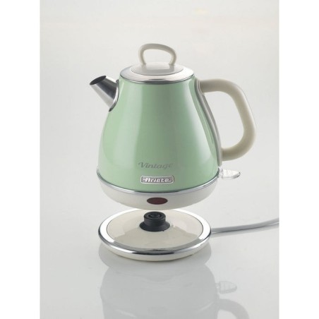 Hervidor de agua ariete vintage 1l, verde
