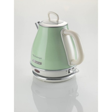 Hervidor de agua ariete vintage 1l, verde