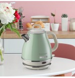 Hervidor de agua ariete vintage 1l, verde
