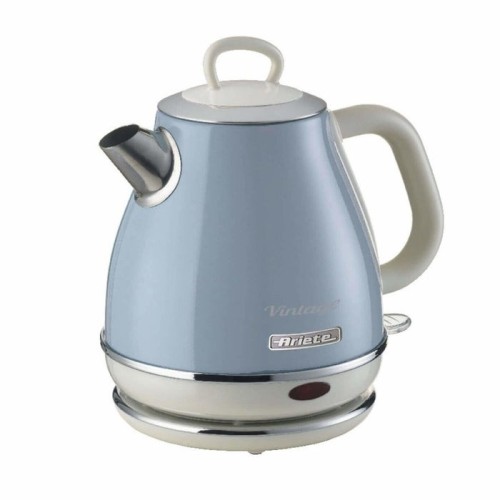 Hervidor de agua ariete vintage 1l, azul