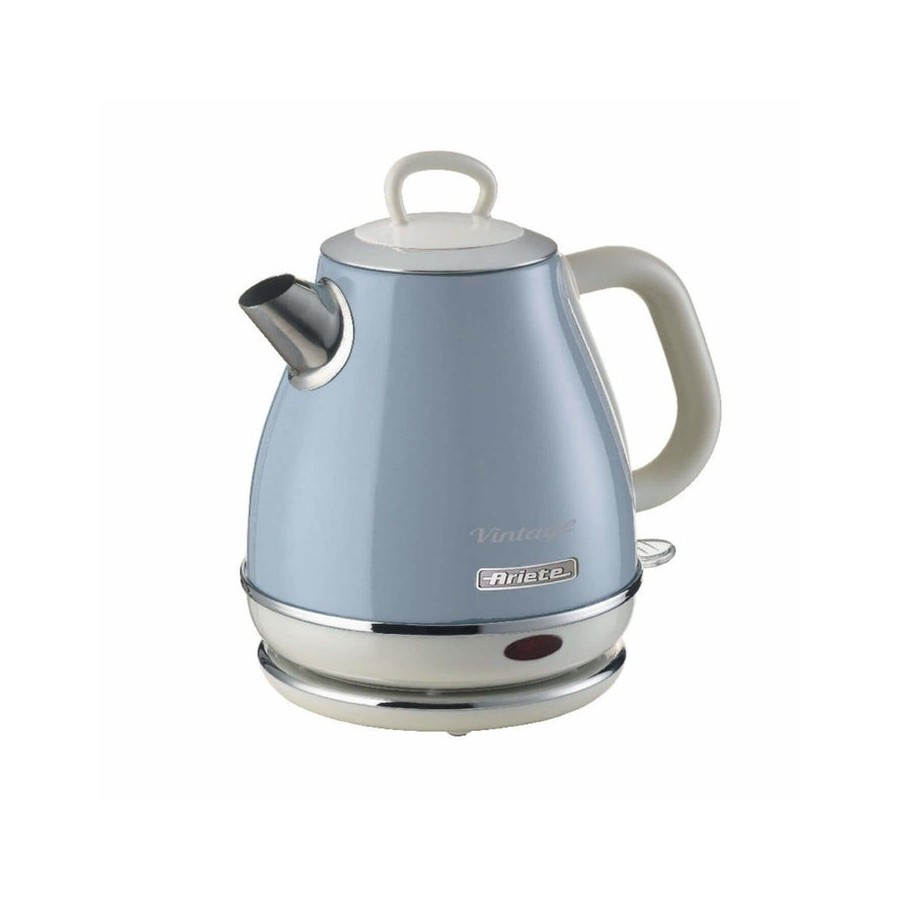 Hervidor de agua ariete vintage 1l, azul