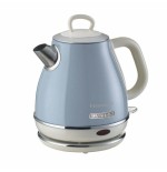 Hervidor de agua ariete vintage 1l, azul