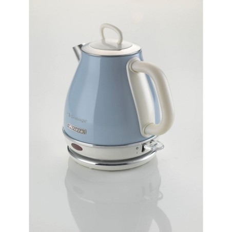 Hervidor de agua ariete vintage 1l, azul