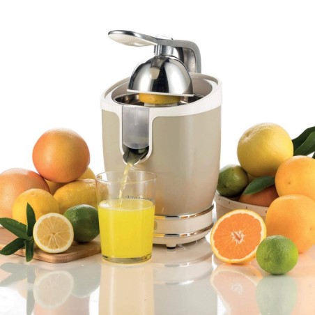 Exprimidor de citricos ariete vintage beige