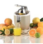 Exprimidor de citricos ariete vintage beige