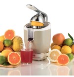 Exprimidor de citricos ariete vintage beige
