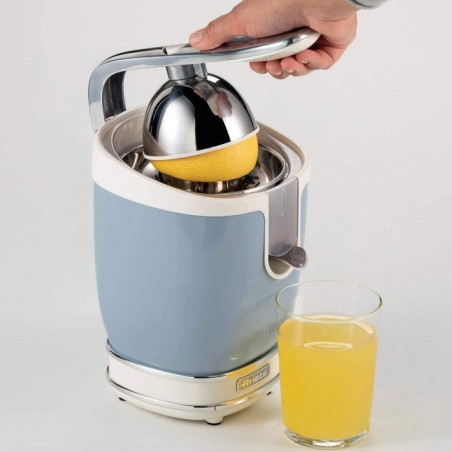 Exprimidor de citricos ariete vintage azul