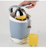 Exprimidor de citricos ariete vintage azul