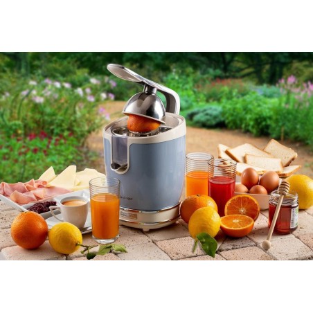 Exprimidor de citricos ariete vintage azul