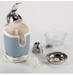Exprimidor de citricos ariete vintage azul