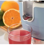 Exprimidor de citricos ariete vintage azul