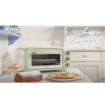 Mini horno ariete vintage verde