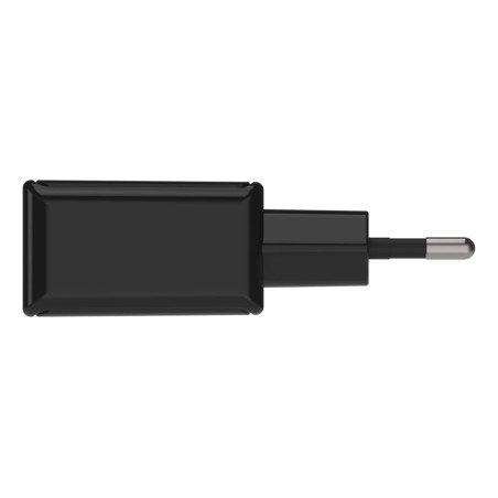 Cargador de pared ansmann hc212 2xusb 2400ma negro