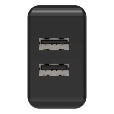 Cargador de pared ansmann hc212 2xusb 2400ma negro