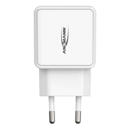 Cargador de pared ansmann hc212 2xusb 2400ma blanco