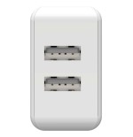 Cargador de pared ansmann hc212 2xusb 2400ma blanco