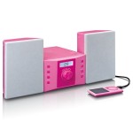 Lenco mc-013pk sistema estéreo portátil digital 4 w rosa