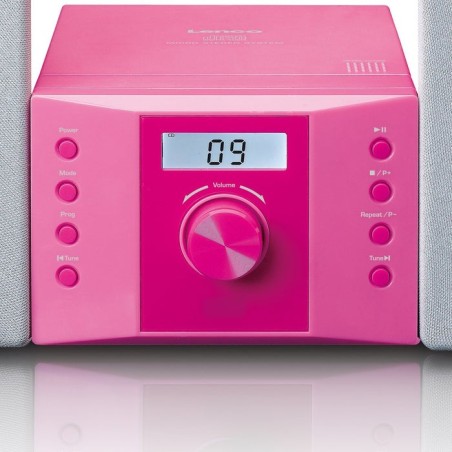 Lenco mc-013pk sistema estéreo portátil digital 4 w rosa